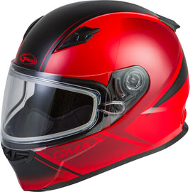 YOUTH GM-49Y HAIL SNOW HELMET MATTE RED/BLACK YL-atv motorcycle utv parts accessories gear helmets jackets gloves pantsAll Terrain Depot