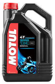 MOTUL 3000 PETROLEUM OIL 10W40 4 LT 107693