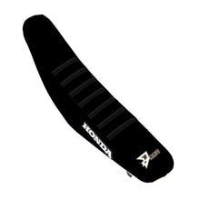 Load image into Gallery viewer, D'COR SEAT COVER BLACK BLACK RIBS CRF250/450 30-10-473