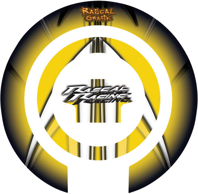 RASCAL GRAFIK GAS CAP PROT YAM R1 YELLOW RA36710