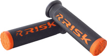 Load image into Gallery viewer, RISK RACING FUSION 2.0 ATV GRIPS ORANGE 292