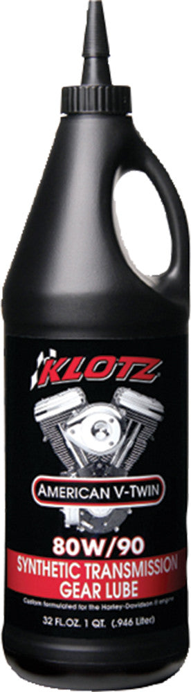 KLOTZ AMERICAN V-TWIN TRANSMISSION LUBRICANT 80W-90 32 FL. OZ KH-GL90