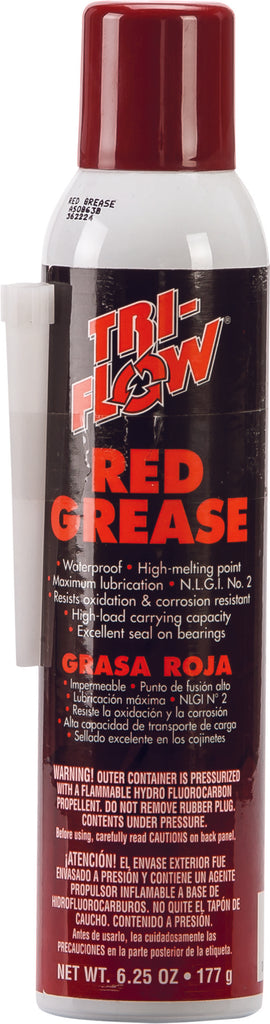 TRI-FLOW RED GREASE 6.25OZ TFBP20030-atv motorcycle utv parts accessories gear helmets jackets gloves pantsAll Terrain Depot
