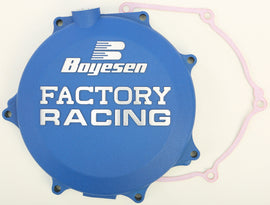 BOYESEN FACTORY RACING CLUTCH COVER BLUE CC-18L