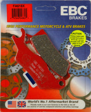 Load image into Gallery viewer, EBC BRAKE PADS FA618X-atv motorcycle utv parts accessories gear helmets jackets gloves pantsAll Terrain Depot