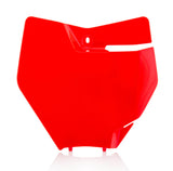 ACERBIS FRONT NUMBER PLATE FLUORESCENT ORANGE 2421124617