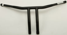 Load image into Gallery viewer, WILD 1 CHUBBY DRAG BARS 10" BUILTIN PULLBACK RISERS BLK WO507B