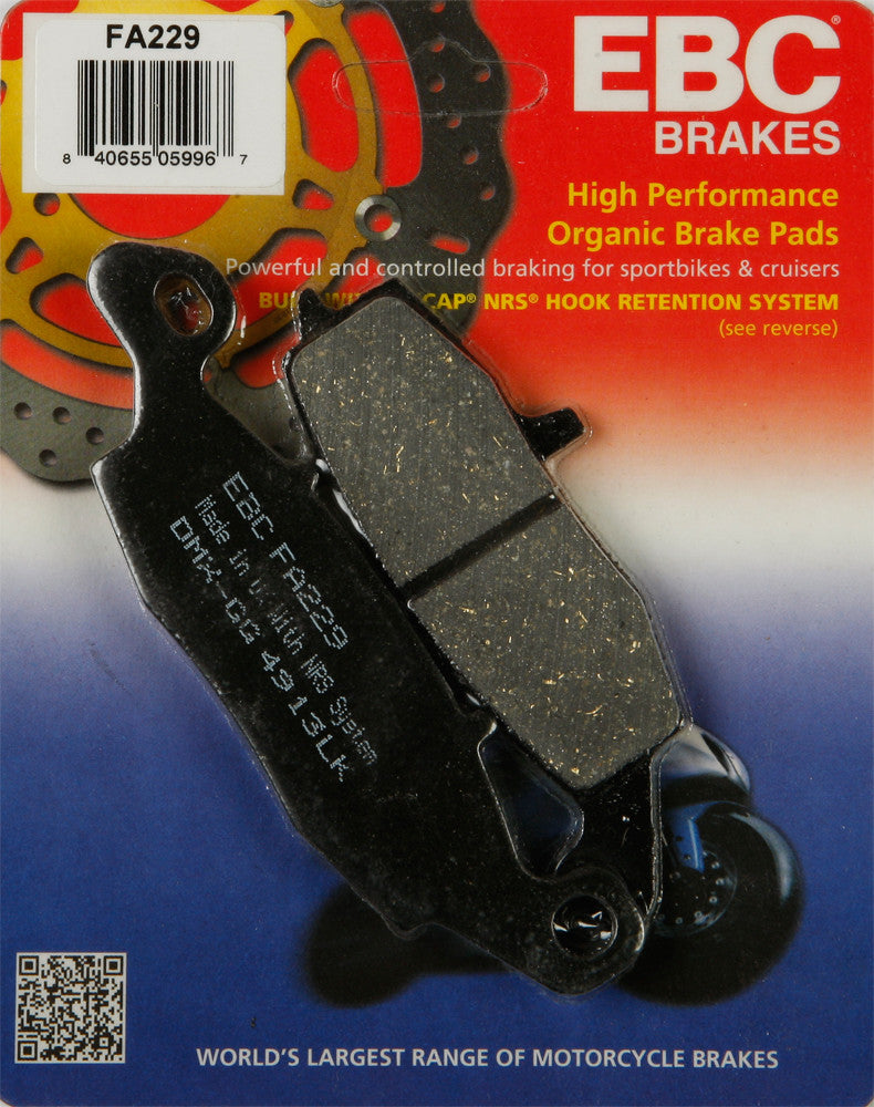 EBC BRAKE PADS FA229-atv motorcycle utv parts accessories gear helmets jackets gloves pantsAll Terrain Depot