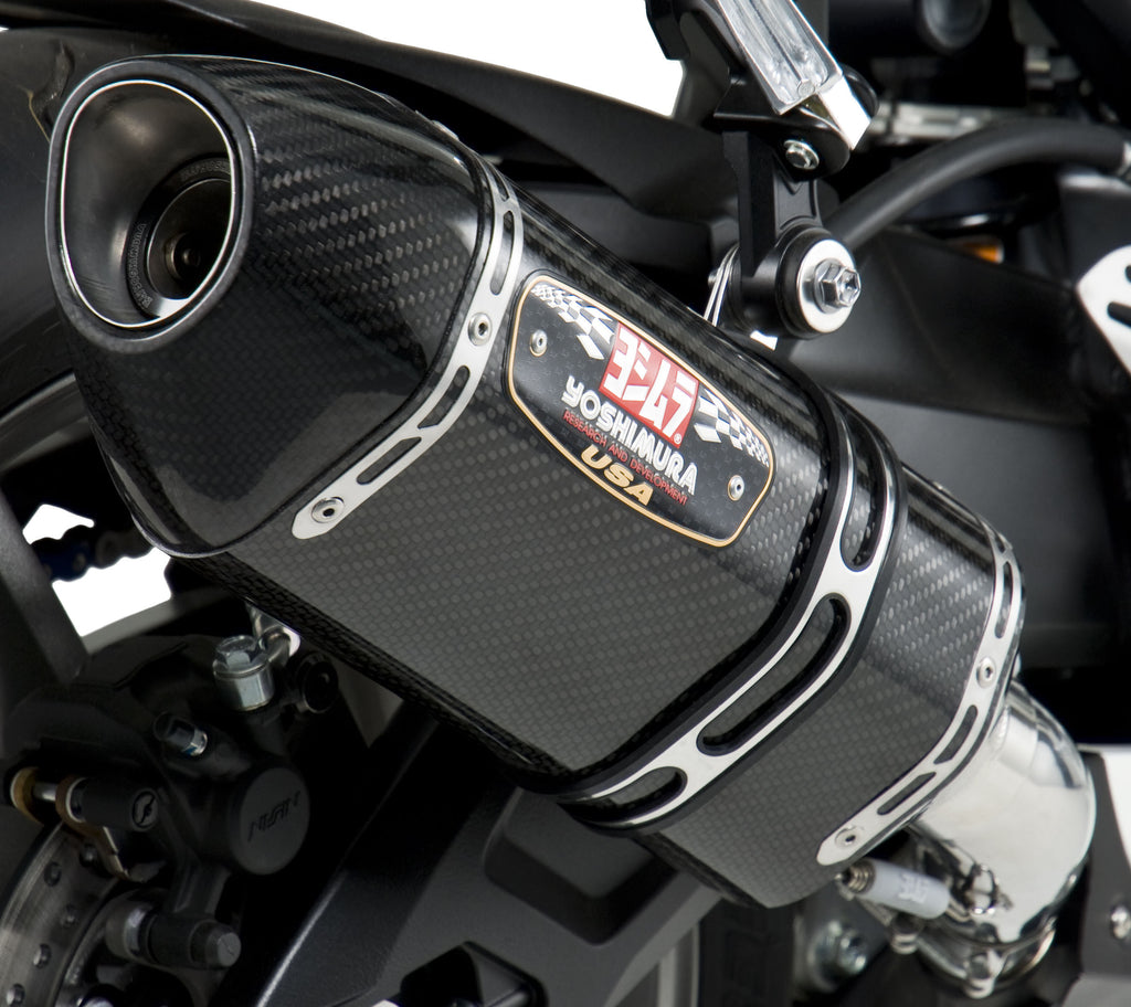YOSHIMURA EXHAUST STREET R-77 SLIP-ON SS-CF-CF 1160020220