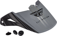 Load image into Gallery viewer, FLY RACING KINETIC COLD WEATHER VISOR MATTE HI-VIS/GREY/BLACK 73-88192