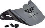FLY RACING KINETIC COLD WEATHER VISOR MATTE HI-VIS/GREY/BLACK 73-88192