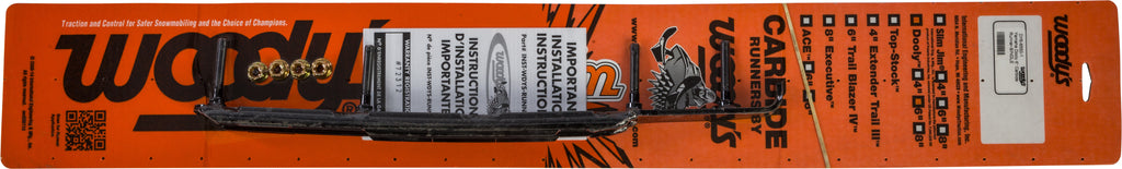 WOODYS DOOLY 6" CARBIDE RUNNER DY6-6550-atv motorcycle utv parts accessories gear helmets jackets gloves pantsAll Terrain Depot