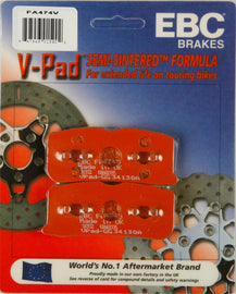 EBC BRAKE PADS V-SERIES FA474V-atv motorcycle utv parts accessories gear helmets jackets gloves pantsAll Terrain Depot