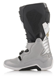 ALPINESTARS TECH 7 BOOTS BLACK/SILVER/WHITE/GOLD SZ 12 2012014-1829-12