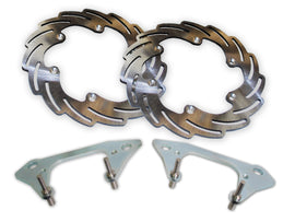 STREAMLINE OVERSIZE ROTOR KIT FRONT F2-OS13