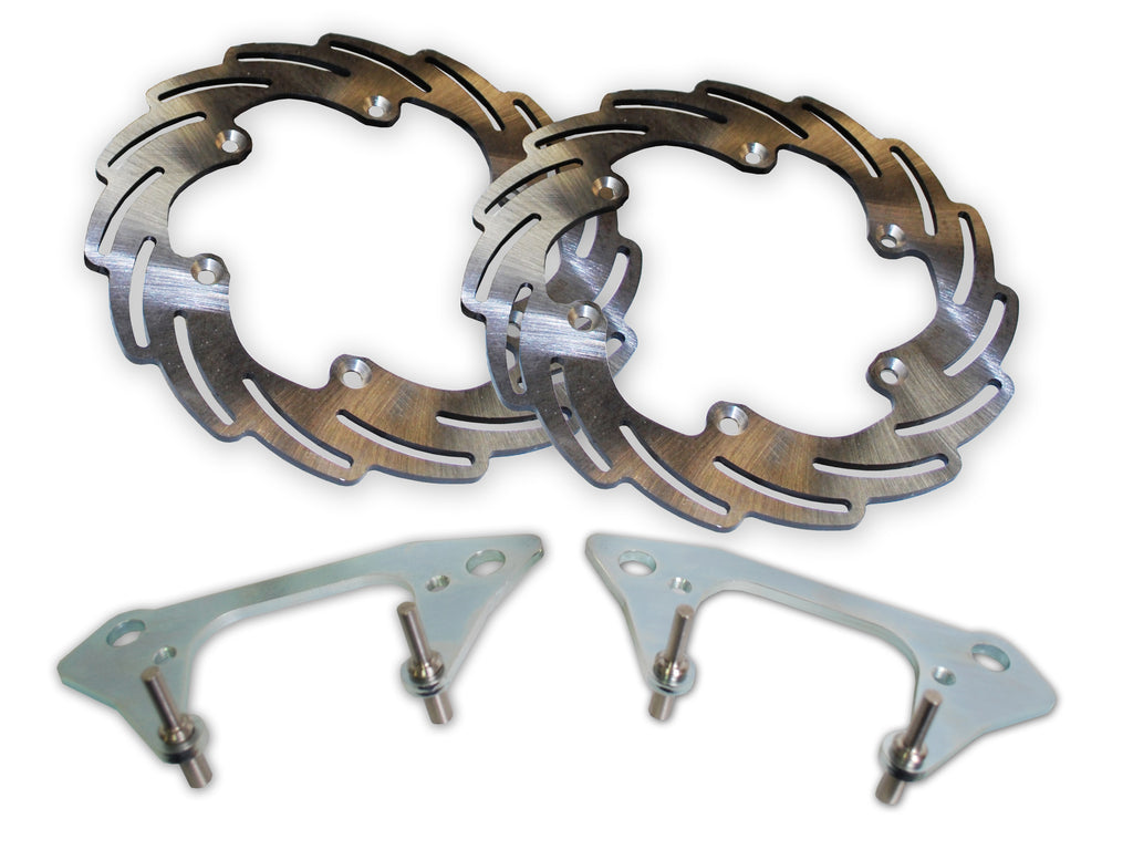 STREAMLINE OVERSIZE ROTOR KIT FRONT F2-OS15
