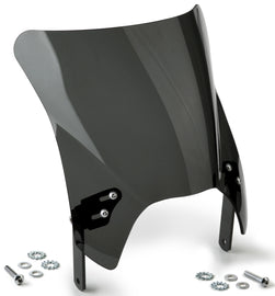 NATIONAL CYCLE MOHAWK WINDSHIELD DARK TINT BLACK HARDWARE N2844-002