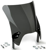 NATIONAL CYCLE MOHAWK WINDSHIELD DARK TINT BLACK HARDWARE N2844-002