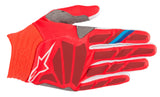 ALPINESTARS AVIATOR GLOVES RED/BURGUNDY SM 3560319-308-S
