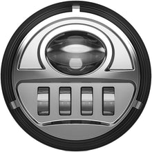 Load image into Gallery viewer, PATHFINDER 4.5" MODERN LED PASSING LAMPS KIT CHROME HDPL4C