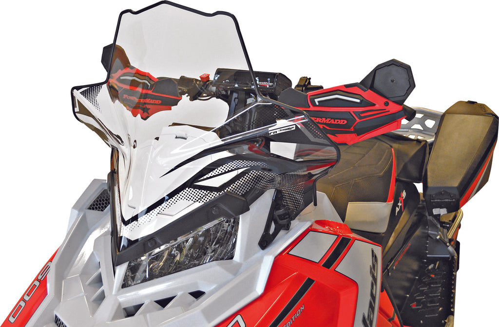 POWERMADD AXYS MID CLEAR WINDSHIELD 11630