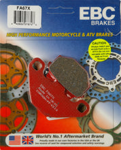 Load image into Gallery viewer, EBC BRAKE PADS FA67X-atv motorcycle utv parts accessories gear helmets jackets gloves pantsAll Terrain Depot