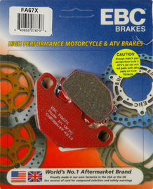 EBC BRAKE PADS FA67X-atv motorcycle utv parts accessories gear helmets jackets gloves pantsAll Terrain Depot
