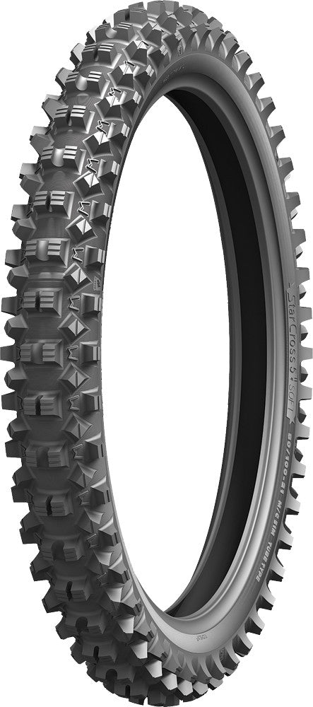 MICHELIN TIRE STARCROSS-5 SOFT FRONT 80/100-21 51M BIAS TT 10639