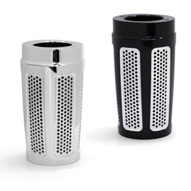 BAGGERNATION SLIDER COVERS SPEED FREAK BLACK 14-UP SC-SF-6.25-14L-B