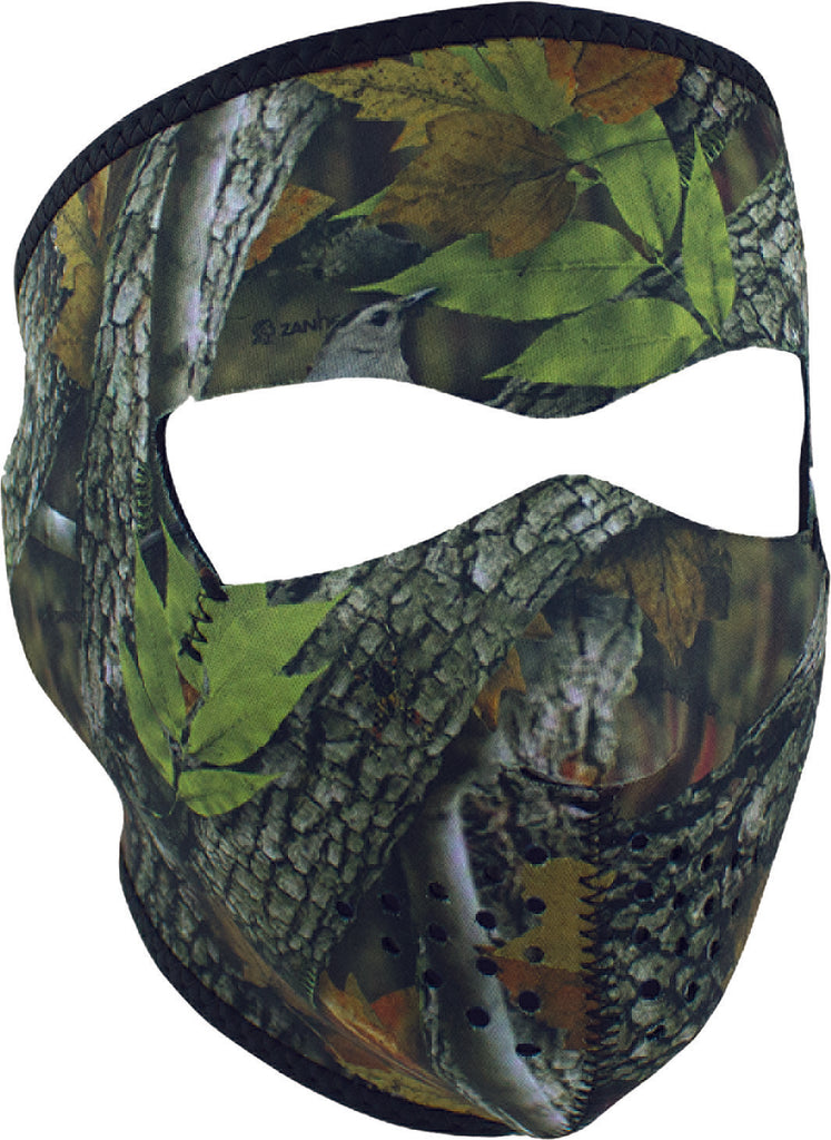 ZAN NEOPRENE FULL MASK FOREST CAMO WNFM238
