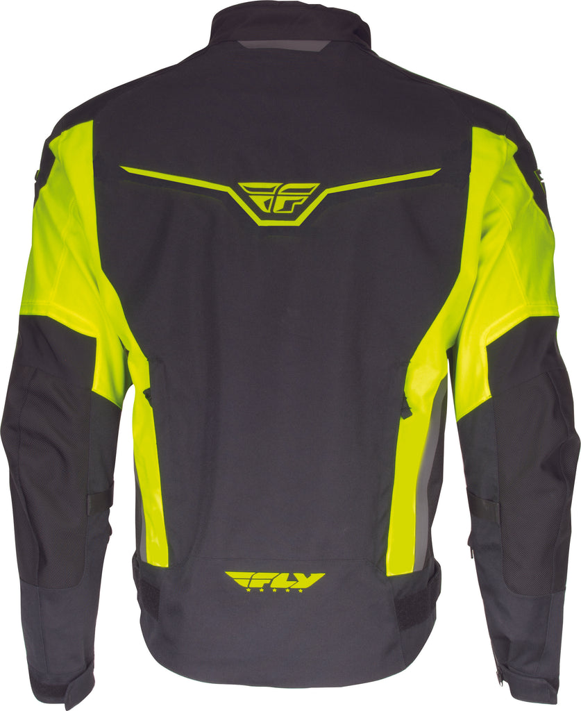 FLY RACING STRATA JACKET HI-VIS/BLACK 4X 477-2104-8