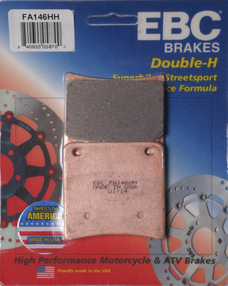 EBC BRAKE PADS FA146HH-atv motorcycle utv parts accessories gear helmets jackets gloves pantsAll Terrain Depot
