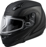 GMAX MD-04S MODULAR DOCKET SNOW HELMET MATTE DARK SIL/BLACK XS G2042233