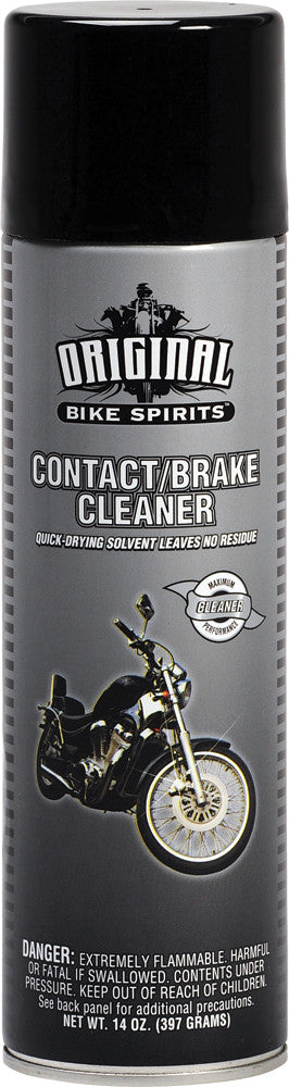 BIKE SPIRITS CONTACT/BRAKE CLEANER 14OZ 14 OZ 1037677