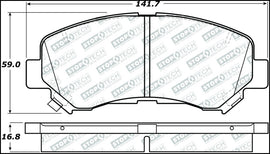 StopTech Street Select Brake Pads - Rear