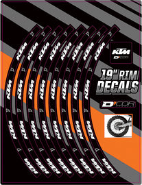 D'COR RIM DECALS 19