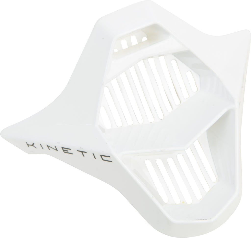FLY RACING KINETIC BURNISH MOUTHPIECE BLACK/WHITE 73-47951