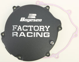 BOYESEN FACTORY RACING CLUTCH COVER BLACK CC-11B