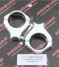 Load image into Gallery viewer, MODQUAD MQ LIGHT MNT 1.5" VERT MNT POL LMB-1.5-atv motorcycle utv parts accessories gear helmets jackets gloves pantsAll Terrain Depot