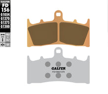 Load image into Gallery viewer, GALFER BRAKE PADS SINTERED CERAMIC FD156G1375 FD156G1375
