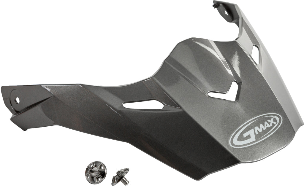 GMAX VISOR W/SCREWS TITANIUM AT-21 G021057