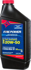 FIRE POWER SYNTHETIC 4-STROKE OIL W/ESTER 20W-50 QT 12/CASE 196977