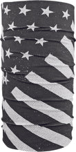 Load image into Gallery viewer, ZAN MOTLEY TUBE POLYESTER BLACK/WHITE FLAG T091
