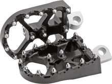 Load image into Gallery viewer, FLO MOTORSPORTS BMX STYLE FOOT PEGS BLACK FPEG-800V3BLK