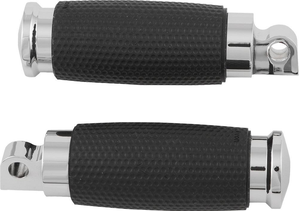 AVON AIR GEL FOOT PEGS CHROME FP-GEL-70-CH-atv motorcycle utv parts accessories gear helmets jackets gloves pantsAll Terrain Depot