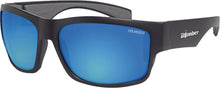 Load image into Gallery viewer, BOMBER TIGER BOMB EYEWEAR MATTE BLACK W/ICE BLUE POLARIZED TR111-ICE