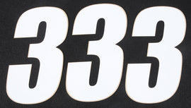 D'COR NUMBER 3 WHITE 6