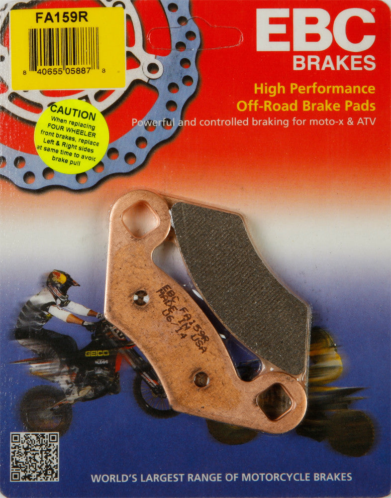EBC BRAKE PADS FA159R-atv motorcycle utv parts accessories gear helmets jackets gloves pantsAll Terrain Depot
