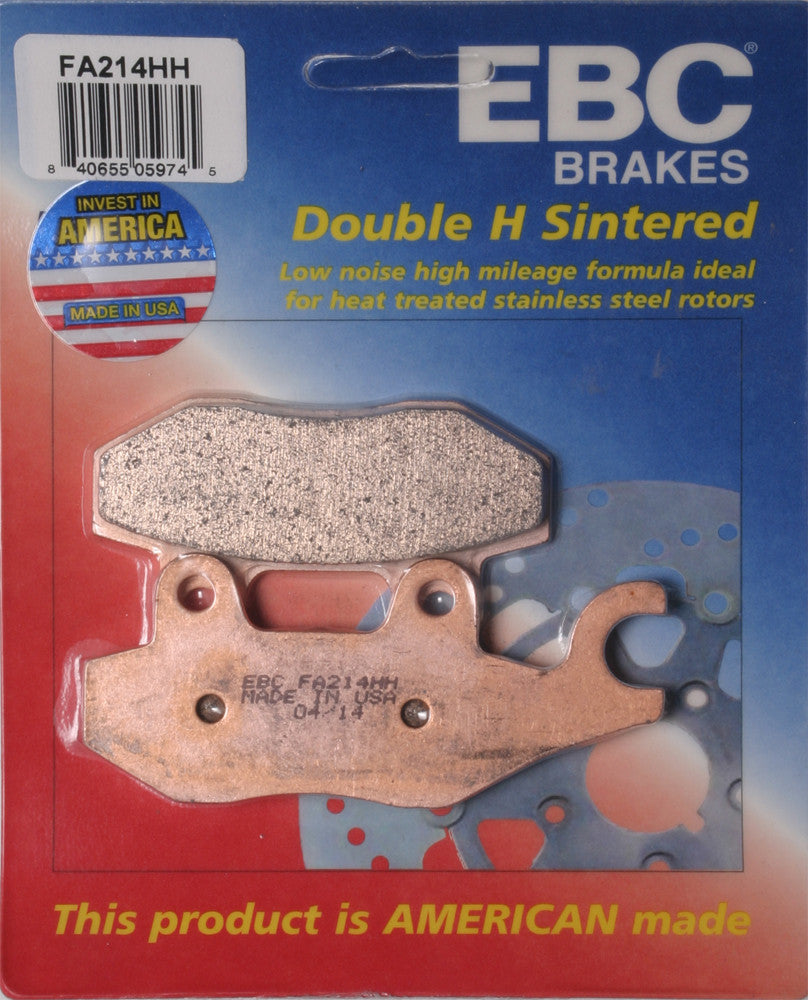 EBC BRAKE PADS FA214HH-atv motorcycle utv parts accessories gear helmets jackets gloves pantsAll Terrain Depot