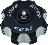 MODQUAD BILLET GAS CAP (BLACK LOGO) GC6-KFXBLK